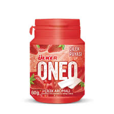 Oneo Çilek Aromalı Sakız 60gr