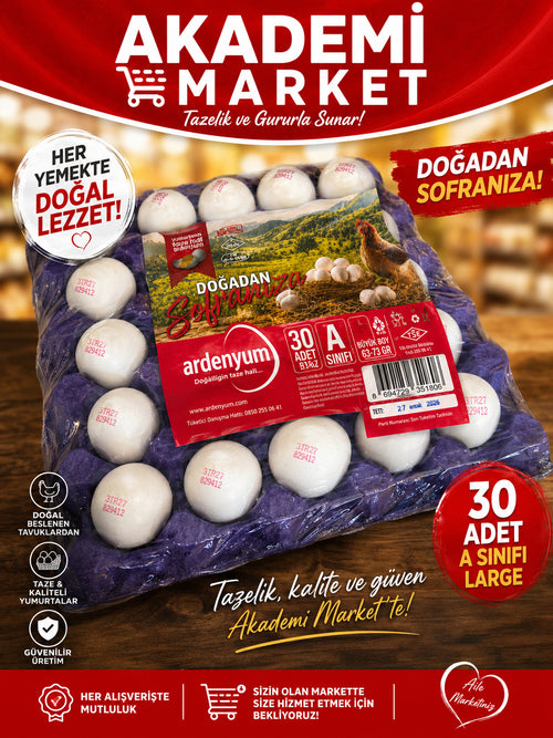 Ardenyum 30 lu Yumurta