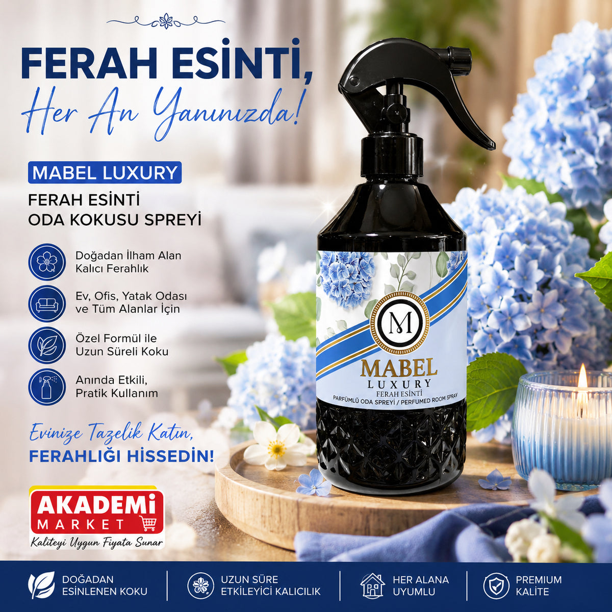 Mabel Luxury Oda Kokusu Fresh Esinti