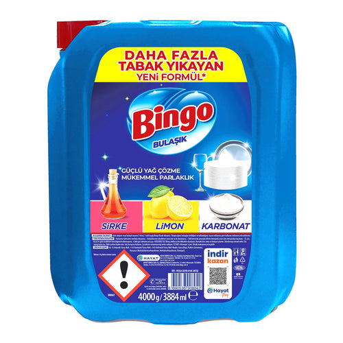 Bingo Bulaşık Deterjanı 4kg