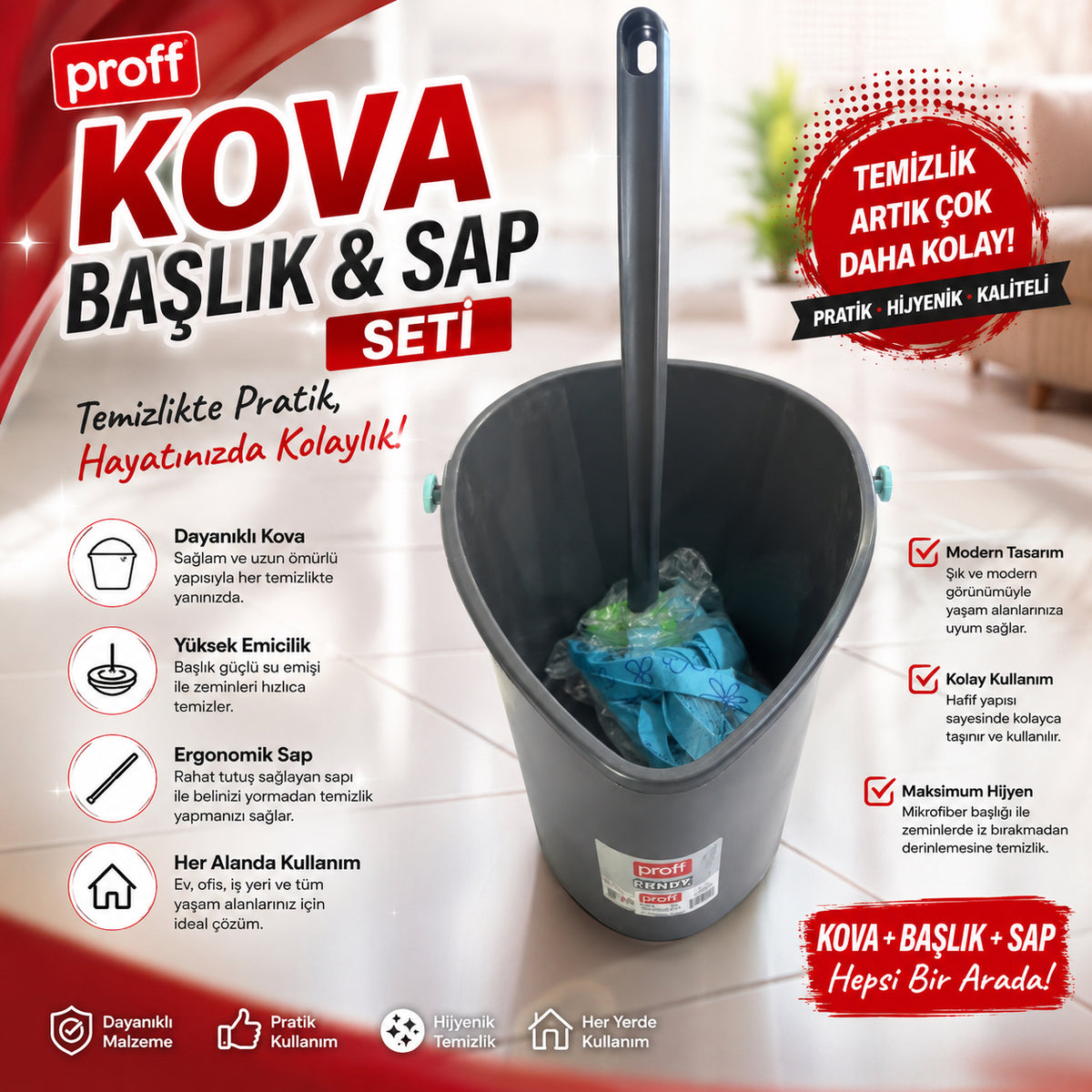 Mop Set Klasik